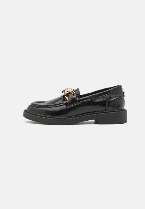 Steve Madden Women's Kamron Black Action Leather Casual Shoes | Steve Madden In Lebanon