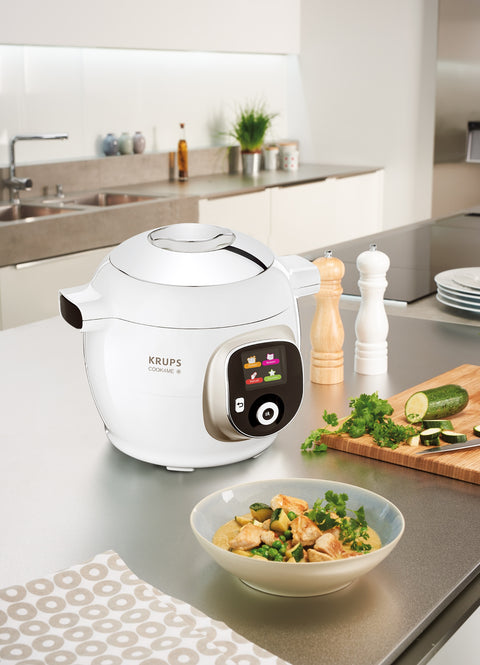 Krups Cook4me Food Steamer 6L 1600W + Tefal Knife 20cm Free | Krups In Lebanon