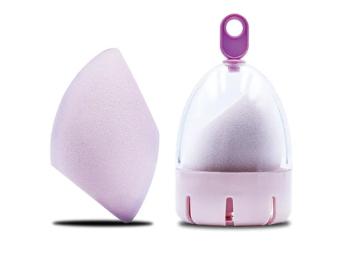 OR Bleu Velour Glance Beauty Blender Sponge - Flat Edge  CT-545