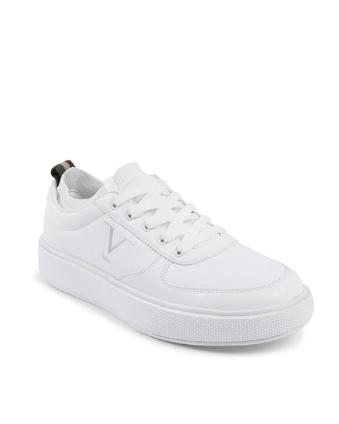 V Italia By Versace Men's White SNK 002 Sneakers | V Italia In Lebanon