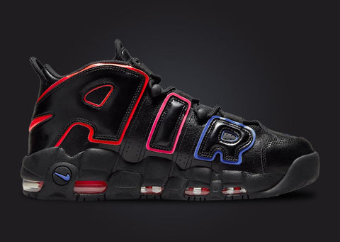 Nike Men's Black Multi Air More Uptempo GS Sneakers |Nike In Lebanon