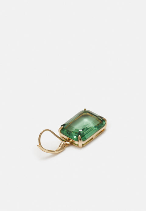 Lauren Ralph Lauren Women's Gold Tone Green Crystal Drop Earrings |Lauren Ralph Lauren In Lebanon