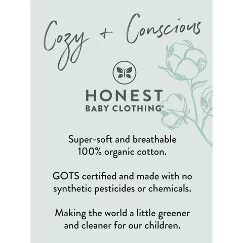 Honest Baby Clothing Baby Organic Cotton Short Sleeve Bodysuit | Honest Baby Clothing In Lebanon