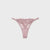 Sinsay Women's Pink Lace Detailed Thong