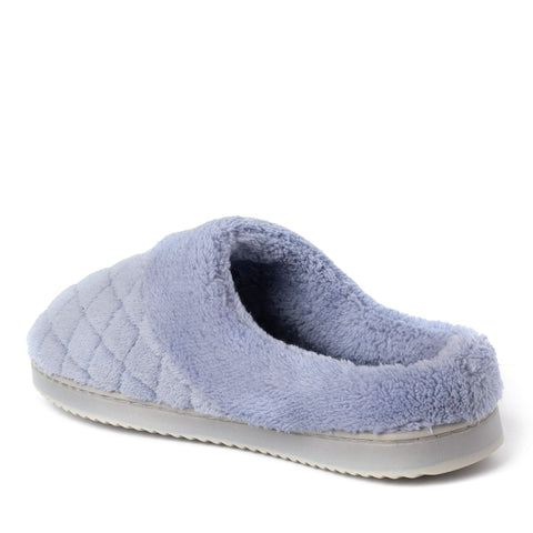 Dearfoams Women's Gray Libby Quilted Terry Clog House Slippers | Dearfoams In Lebanon