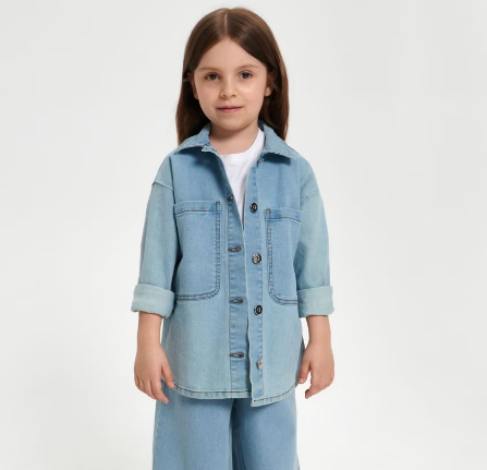 Sinsay Girl's Blue Denim Jacket | Sinsay In Lebanon