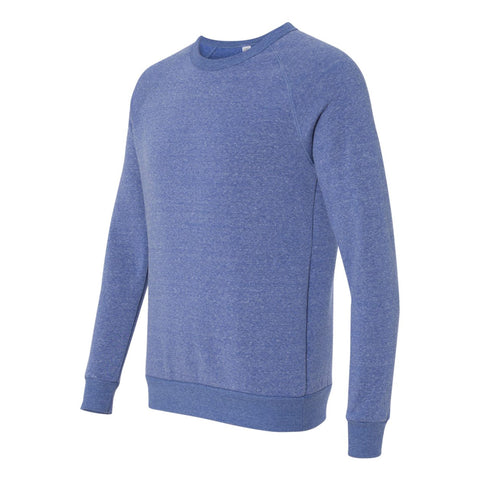 Blue sweatshirt on a white background