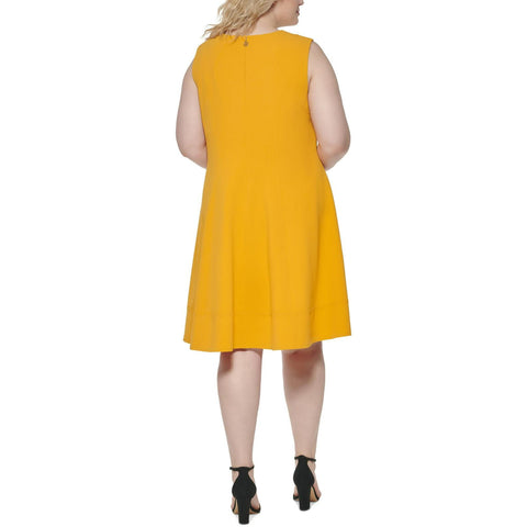 Tommy Hilfiger Women's Mustard  Dress ABF99 shr zone9