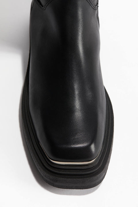 Steve Madden Women's Black Leather Contance Boots  | Steve Madden in Lebanon