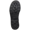 Sun Stone Women's Black Pull Tab Lug Sole Nelliee Round Toe Zip-Up Slouch Boot | Sun Stone In Lebanon