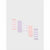 Sinsay Baby Girl's Multicolor Pastel Shades Soft Knit 5-Pairs of Socks