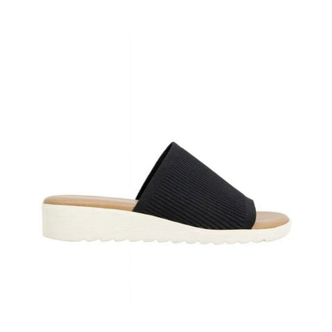 Kensie Women's Black Ellie Flexible Outsole Padded Slippers | Kensie In Lebanon