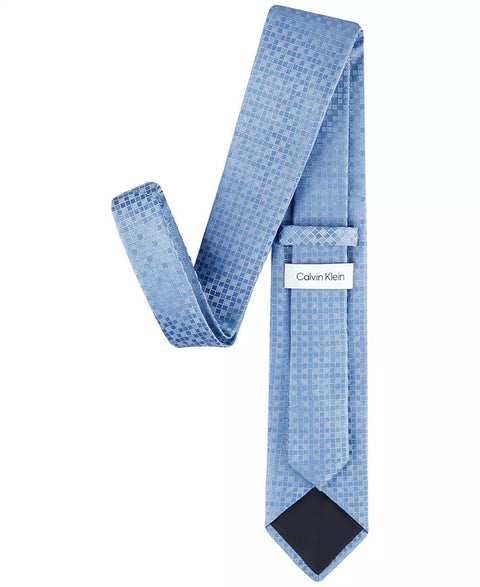 Calvin Klein Men's Blue Scout Check Tie | Calvin Klein In Lebanon