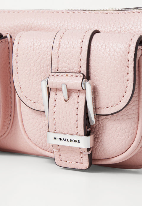 Michael Kors Women's Light Pink Zoe Small Leather Convertible Shoulder Bag|Michael Kors In Lebanon