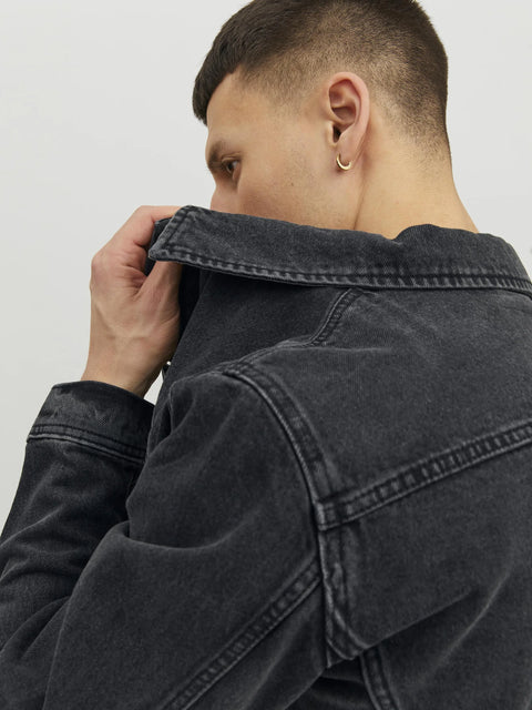 Jack & Jones Men's Black Denim Jacket | Jack & Jones In Lebanon
