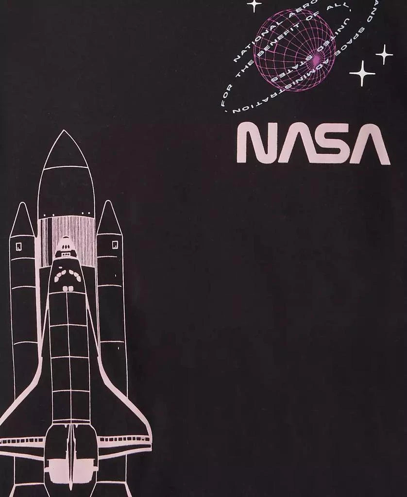 Epic Thread Girl's Black NASA Graphic Long-Sleeve blouse | Epic Thread ...