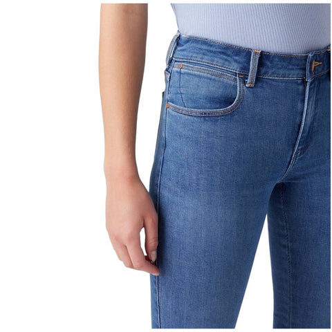 Wrangler Women's Dark Blue Skinny Day Dream Jeans | Wrangler In Lebanon