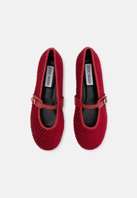 Steve Madden Women's Red Rejoice-R Ballet Flats | Steve Madden In Lebanon