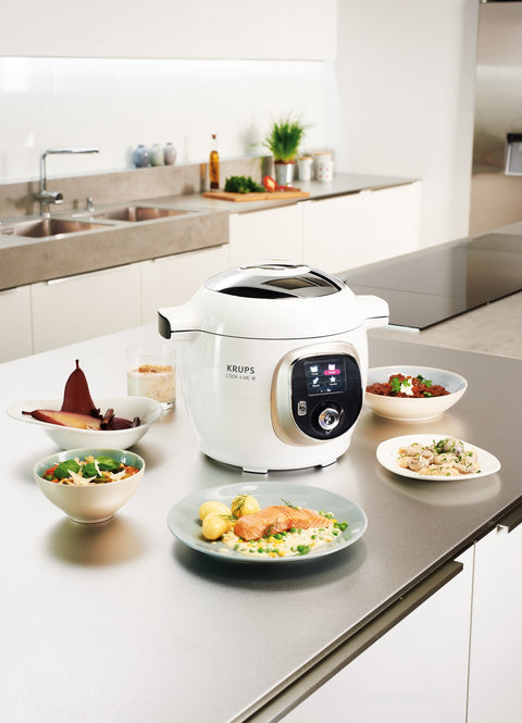 Krups Cook4me Food Steamer 6L 1600W + Tefal Knife 20cm Free | Krups In Lebanon