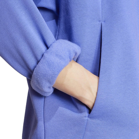 Adidas Women's Lilac All SZN Fleece Boyfriend Hoodie | Adidas In Lebanon