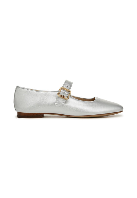 Sam Edelman Women's Silver Michaela Mary Jane Flats | Sam Edelman In Lebanon
