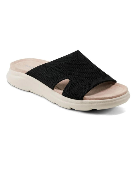 Easy Spirit Women's Black Sporty Flat Slide Slipper | Easy Spirit In Lebanon