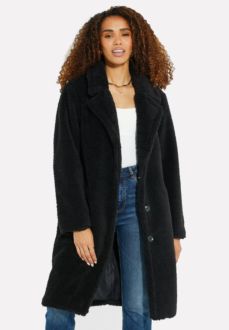 Threadbare Women's Black Bear Winter Coat| Threadbarein Lebanon