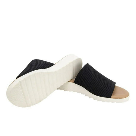 Kensie Women's Black Ellie Flexible Outsole Padded Slippers | Kensie In Lebanon