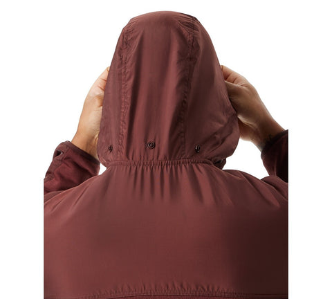 Bass Outdoor Men's Rum Raisin Reg-Fit Convertible Hood 1/4-Zip Sweatshirt | Bass Outdoor In Lebanon