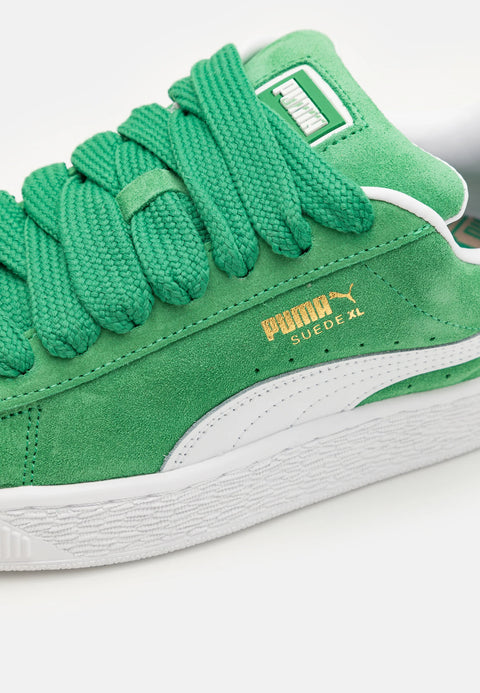 Puma Women  Green & White Suede Sneakers | Puma In Lebanon