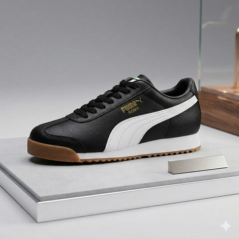 Puma Women's Black & White Roma 24 Standard Sneakers | Puma In Lebanon