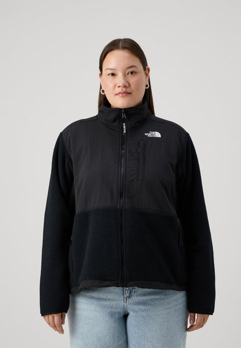 The North Face Women's Black Denali Zip-Front Long-Sleeve Jacket |The North Face In Lebanon