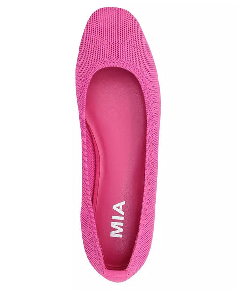 MIA Women's Fuchsia Knitted Rasia Ballet Flat |MIA In Lebanon