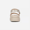 Soul Naturalizer Women's Silver Poppi Wedge Sandal | Soul Naturalizer In Lebanon