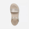 Soul Naturalizer Women's Silver Poppi Wedge Sandal | Soul Naturalizer In Lebanon