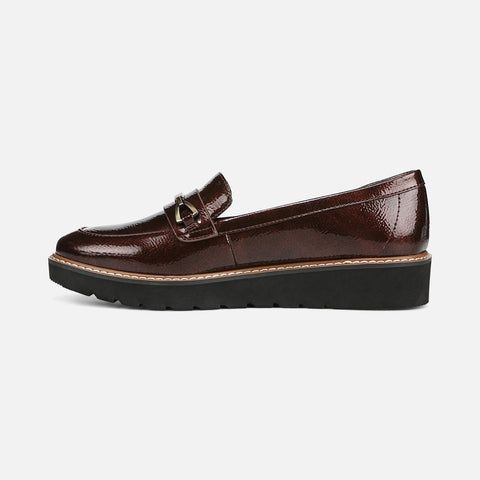 Naturalizer Women's Cinnamon Brown Faux Leather Elin Loafer | Naturalizer In Lebanon