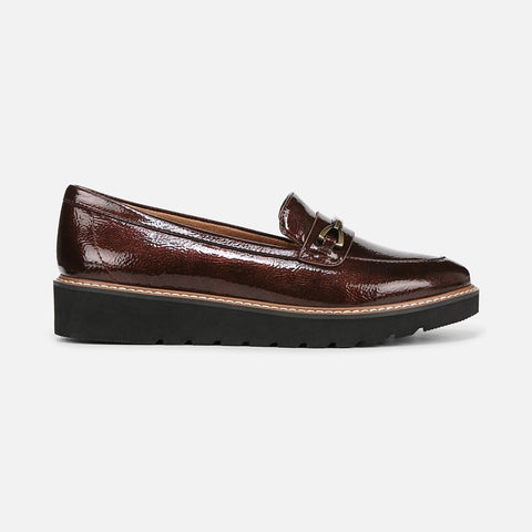 Naturalizer Women's Cinnamon Brown Faux Leather Elin Loafer | Naturalizer In Lebanon