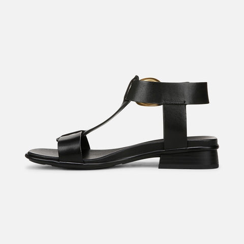 Naturalizer Women's Black Leather Brandy Sandals | Naturalizer In Lebanon