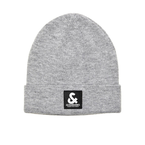 Jack & Jones Men's Gray Beanie Hat | Jack & Jones In Lebanon