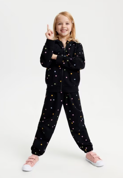 Sinsay Girl's Black Zip Up Sweatshirts | Sinsay In Lebanon