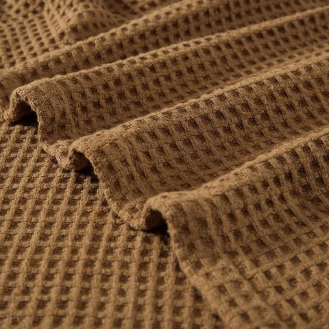 Eddie Bauer Brown King Solid Waffle Brown Twin Blanket|Eddie Bauer In Lebanon