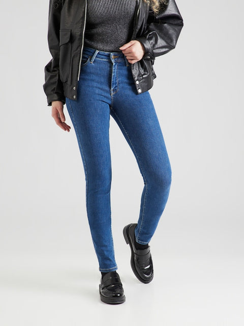 Lee Women's Dark Blue Foreverfit Skinny High Waist Jeans | Lee In Lebanon
