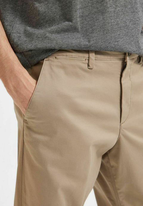 Selected Homme Men's Sand Chino Trousers | Selected Homme In Lebanon