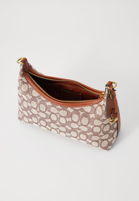 Coach Women's Juliet Shoulder Bag 25 Signature Textile Jacquard | Coach In Lebanon