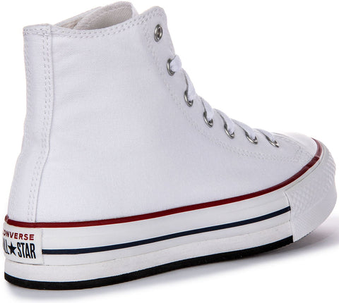 Converse Women's White Chuck Taylor All Star Hi Ankle Sneakers|Converse In Lebanon
