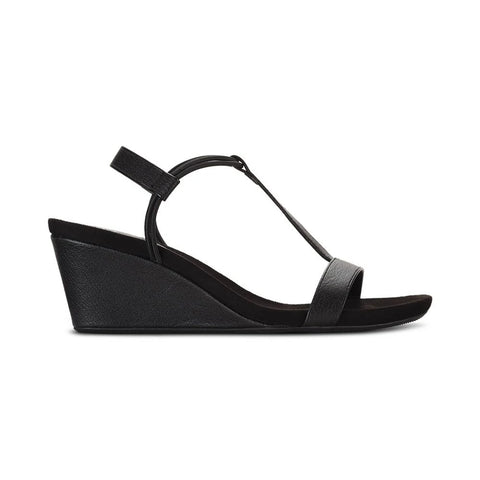 Style & Co Women's Black Mulan Wedge Sandals | Style & Co In Lebanon