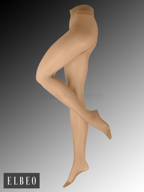 Elbeo Women's Light Brown 3300 Beauty Active 20 Support Tights |Elbeo In Lebanon