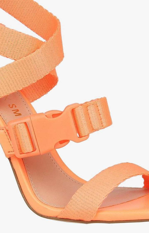 Steve Madden Women's Orange Rumpunch Heel Sandals |Steve Madden In Lebanon