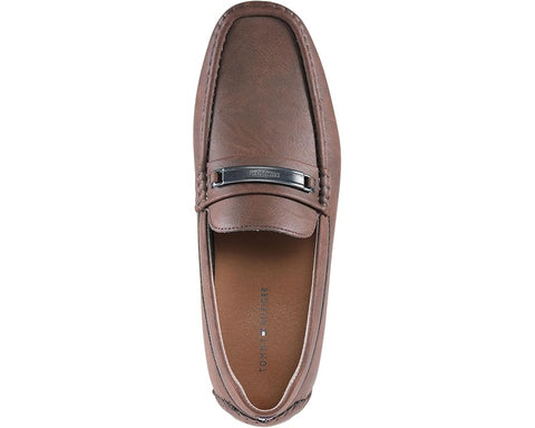Tommy Hilfiger Men's Brown Aires Loafers | Tommy Hilfiger In Lebanon
