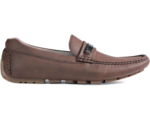 Tommy Hilfiger Men's Brown Aires Loafers | Tommy Hilfiger In Lebanon